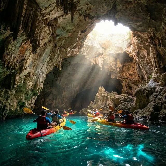 Kayak Cova Llop Marí